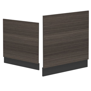 Vicco Pannello frontale per lavastoviglie Grigio nobile 60 cm senza piano di lavoro