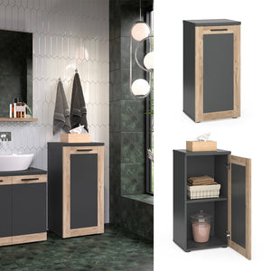 Vicco Armadio midi Antracite/quercia vichinga 40 x 81.6 cm