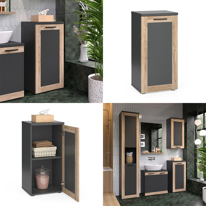 Vicco Armadio midi Antracite/quercia vichinga 40 x 81.6 cm