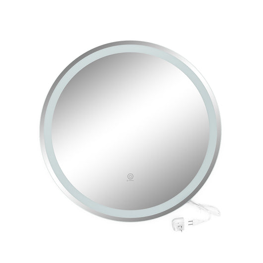 Vicco Specchio bagno Bianco 70 cm con interruttore a sfioramento