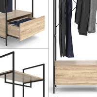 Vicco Armadio Legno 60 x 180 cm con cassetto