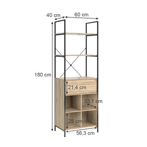 Vicco Armadio Legno 60 x 180 cm con cassetto