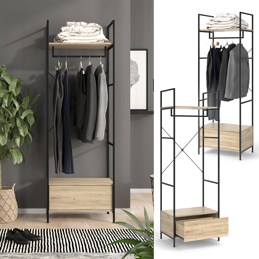 Vicco Armadio Legno 60 x 180 cm con cassetto