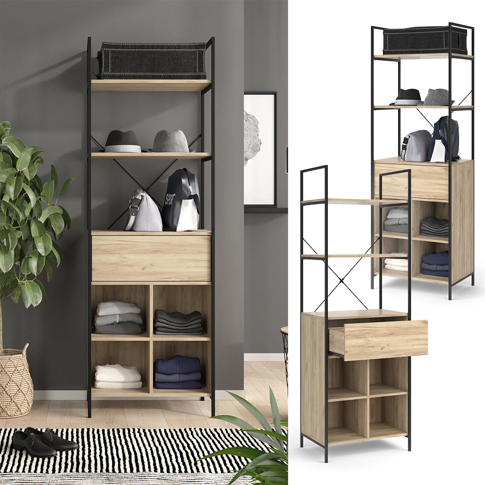 Vicco Armadio Legno 60 x 180 cm con cassetto