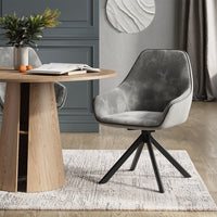 Vicco Lounge chair Grigio 60 x 89 cm