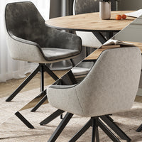 Vicco Lounge chair Grigio 60 x 89 cm