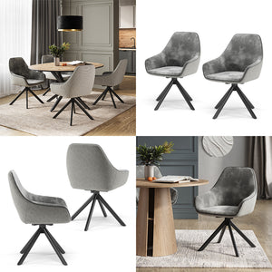 Vicco Lounge chair Grigio 60 x 89 cm