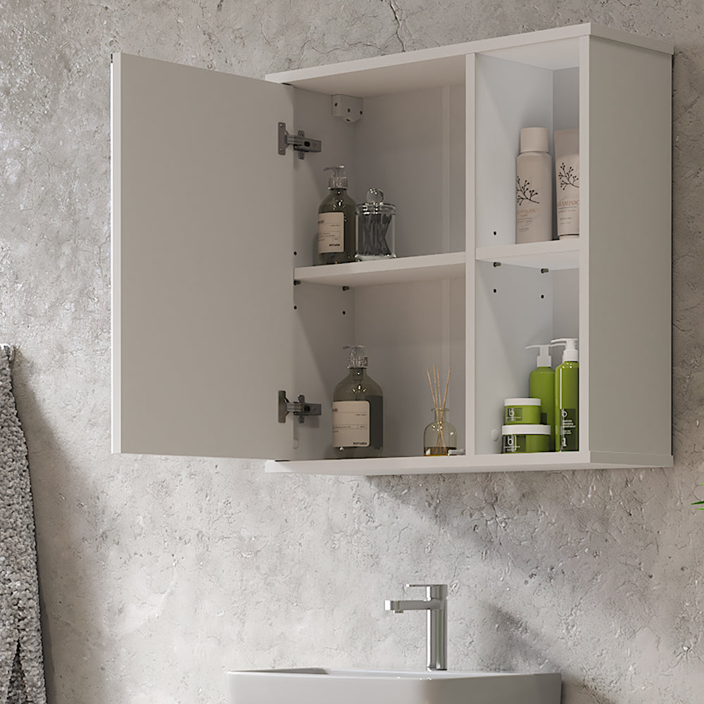 Vicco Mobile a specchio per il bagno Bianco 60 x 60 cm