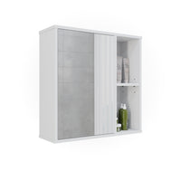 Vicco Mobile a specchio per il bagno Bianco 60 x 60 cm