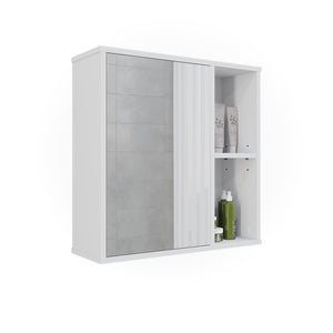 Vicco Mobile a specchio per il bagno Bianco 60 x 60 cm