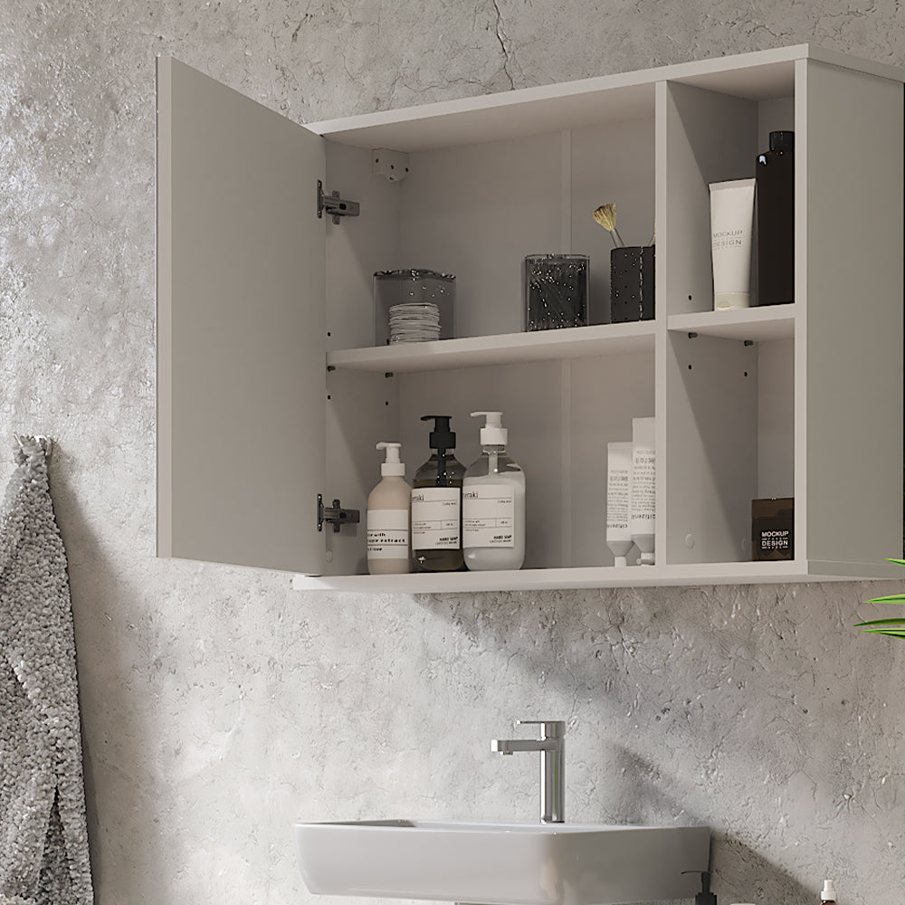 Vicco Mobile a specchio per il bagno Bianco 80 x 60 cm