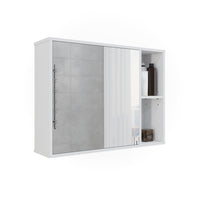 Vicco Mobile a specchio per il bagno Bianco 80 x 60 cm