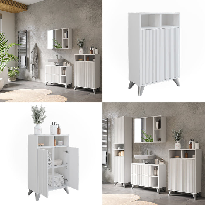 Vicco  Bianco 60 x 97 cm con 2 porte