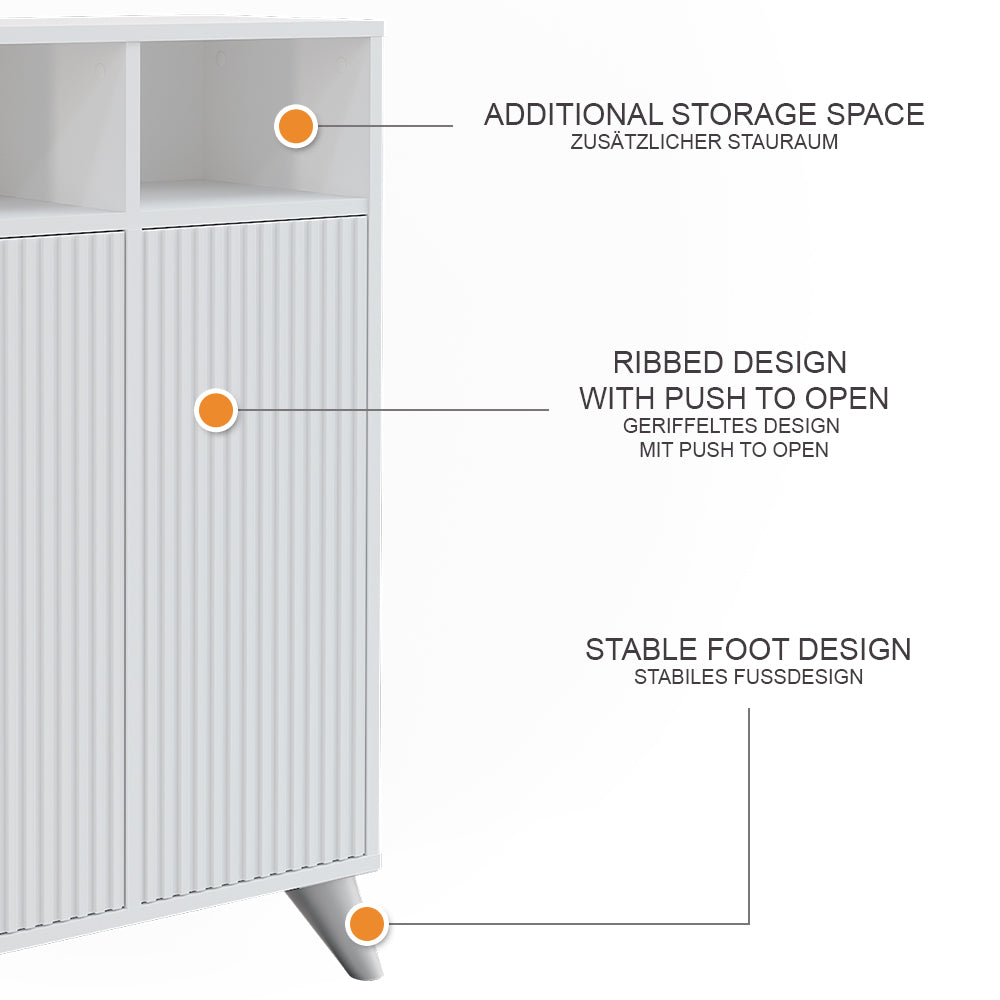Vicco  Bianco 60 x 97 cm con 2 porte