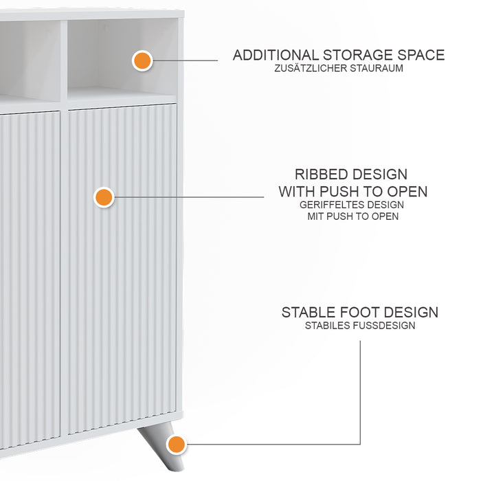 Vicco  Bianco 60 x 97 cm con 2 porte