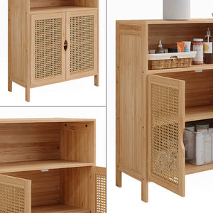 Vicco mobiletto bagno Bambù 60 x 80 cm