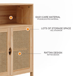 Vicco mobiletto bagno Bambù 60 x 80 cm