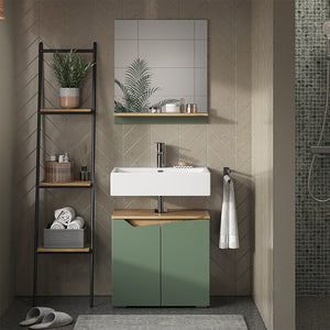 Vicco  Verde/antracite 60 x 57.5 cm con 2 porte