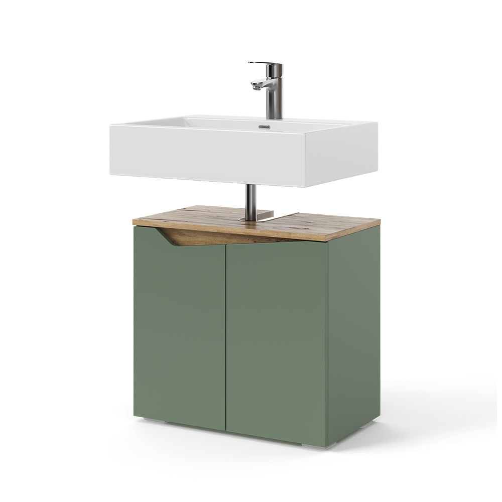Vicco  Verde/antracite 60 x 57.5 cm con 2 porte