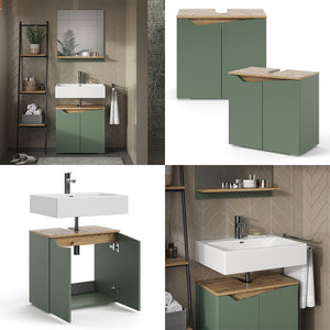 Vicco  Verde/antracite 60 x 57.5 cm con 2 porte
