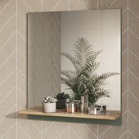 Vicco  Verde/Artigianale 60 x 67 cm con ripiano