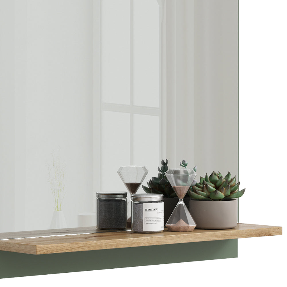 Vicco  Verde/Artigianale 60 x 67 cm con ripiano