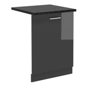 Vicco Coperchio per lavastoviglie Antracite lucido 60 cm , PL Antracite