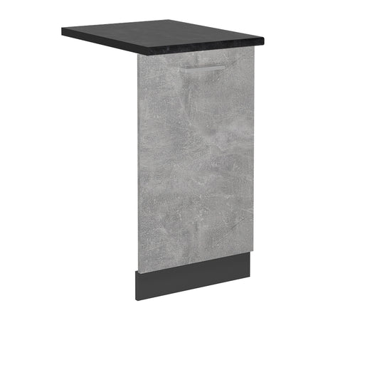 Vicco Coperchio per lavastoviglie Calcestruzzo 45 cm , PL Antracite