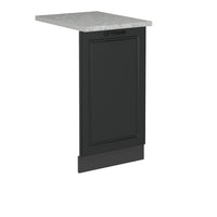 Vicco Pannello frontale della lavastoviglie Antracite casa di campagna 45 cm , PL Marmo