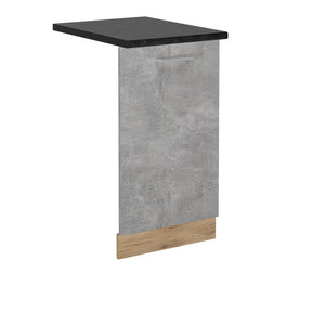 Vicco Coperchio per lavastoviglie Calcestruzzo 45 cm , PL Antracite