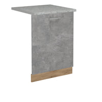 Vicco Coperchio per lavastoviglie Calcestruzzo 60 cm , PL Marmo