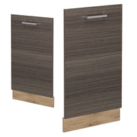 Vicco Coperchio per lavastoviglie Grigio nobile 45 cm , PL Antracite