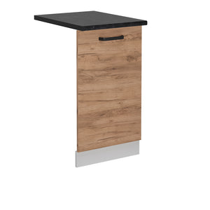 Vicco Coperchio per lavastoviglie Quercia dorata 45 cm , PL Antracite