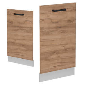 Vicco Coperchio per lavastoviglie Quercia dorata 45 cm , PL Marmo