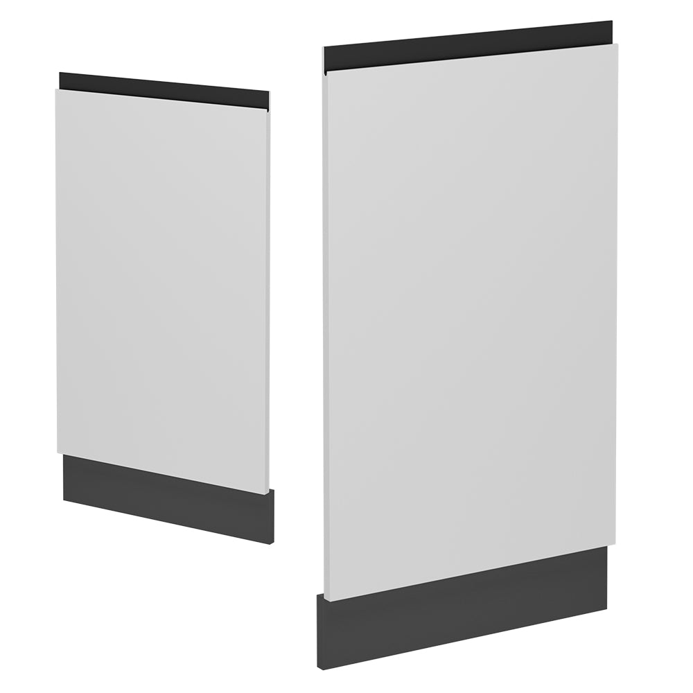 Vicco Pannello frontale della lavastoviglie Bianco 45 cm , PL Antracite