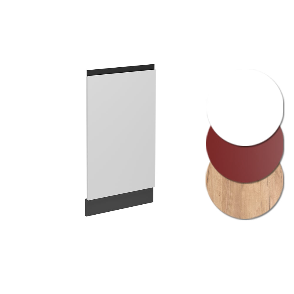 Vicco Pannello frontale della lavastoviglie Bianco 45 cm , PL Rovere