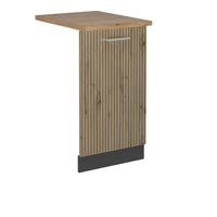 Vicco Coperchio per lavastoviglie Rovere artigianale 45 cm , PL Rovere