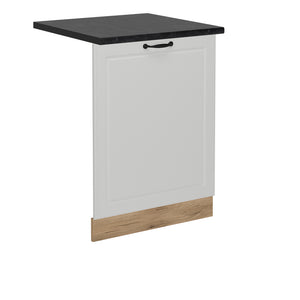 Vicco Pannello frontale della lavastoviglie Bianco casa di campagna 60 cm , PL Antracite