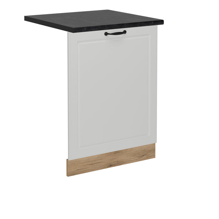 Vicco Pannello frontale della lavastoviglie Bianco casa di campagna 60 cm , PL Antracite