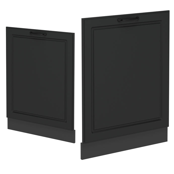 Vicco Pannello frontale della lavastoviglie Antracite casa di campagna 60 cm senza piano di lavoro