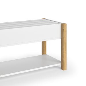 Vitalispa Scaffale per bambini Bianco/quercia 80 x 46 cm