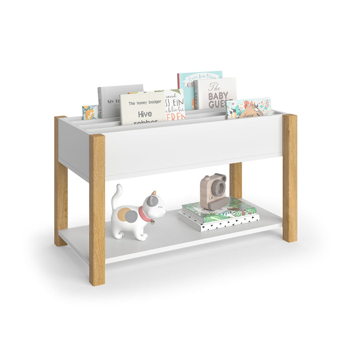 Vitalispa Scaffale per bambini Bianco/quercia 80 x 46 cm
