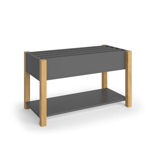 Vitalispa Scaffale per bambini Grigio/quercia 80 x 46 cm