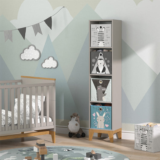 Vitalispa Scaffale per bambini Quercia cashmere 35.2 x 159.5 cm