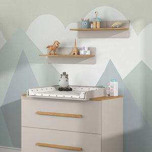 Vitalispa Scaffale a muro Quercia cashmere 70 x 20 cm