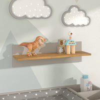 Vitalispa Scaffale a muro Quercia cashmere 70 x 20 cm