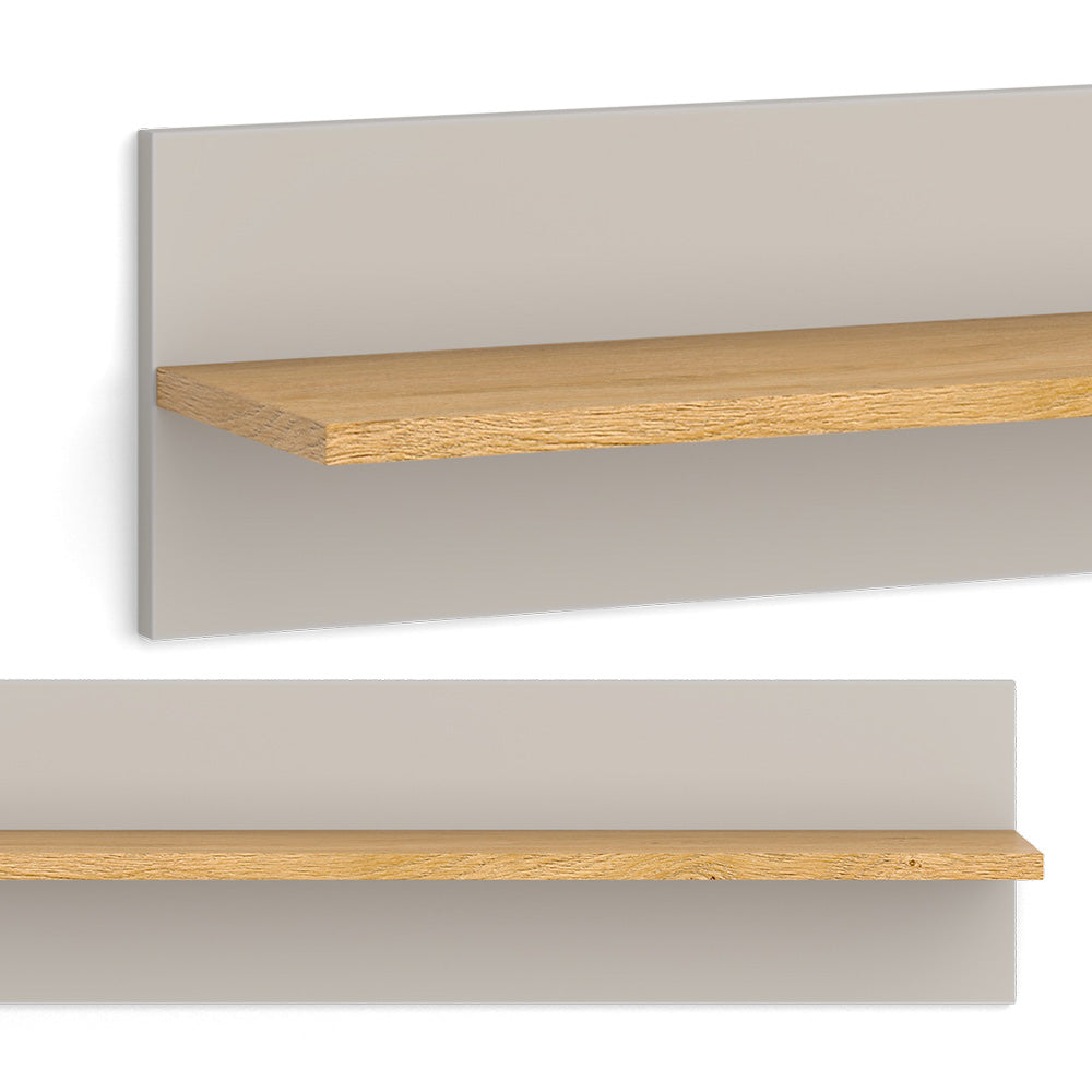 Vitalispa Scaffale a muro Quercia cashmere 70 x 20 cm