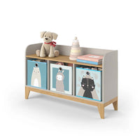 Vitalispa Panca per bambini Quercia cashmere 107.2 x 63.8 cm