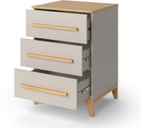 Vitalispa Cassettiera Quercia cashmere 60 x 88 cm