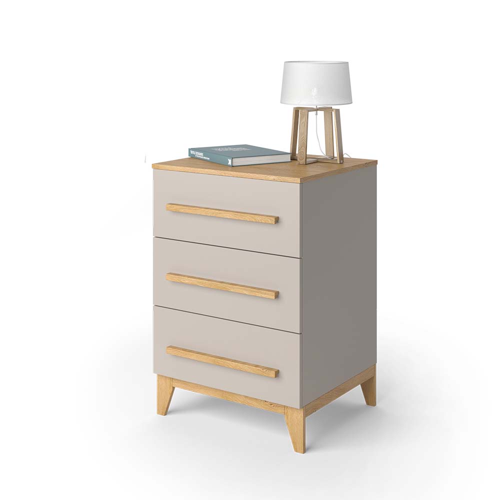 Vitalispa Cassettiera Quercia cashmere 60 x 88 cm